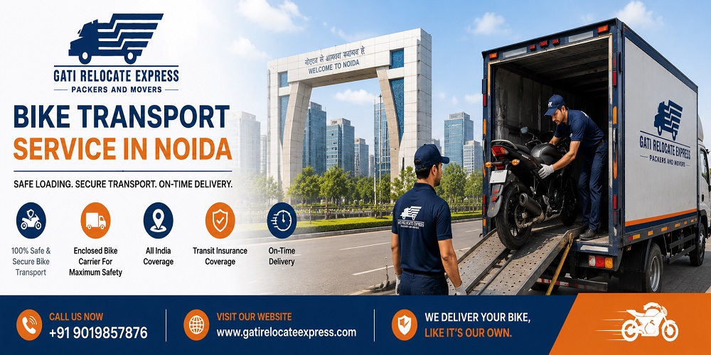 bike transport service in noida